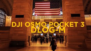 DJI OSMO Pocket 3 10Bit 4K Beautiful Cinematic Video DLOG-M 