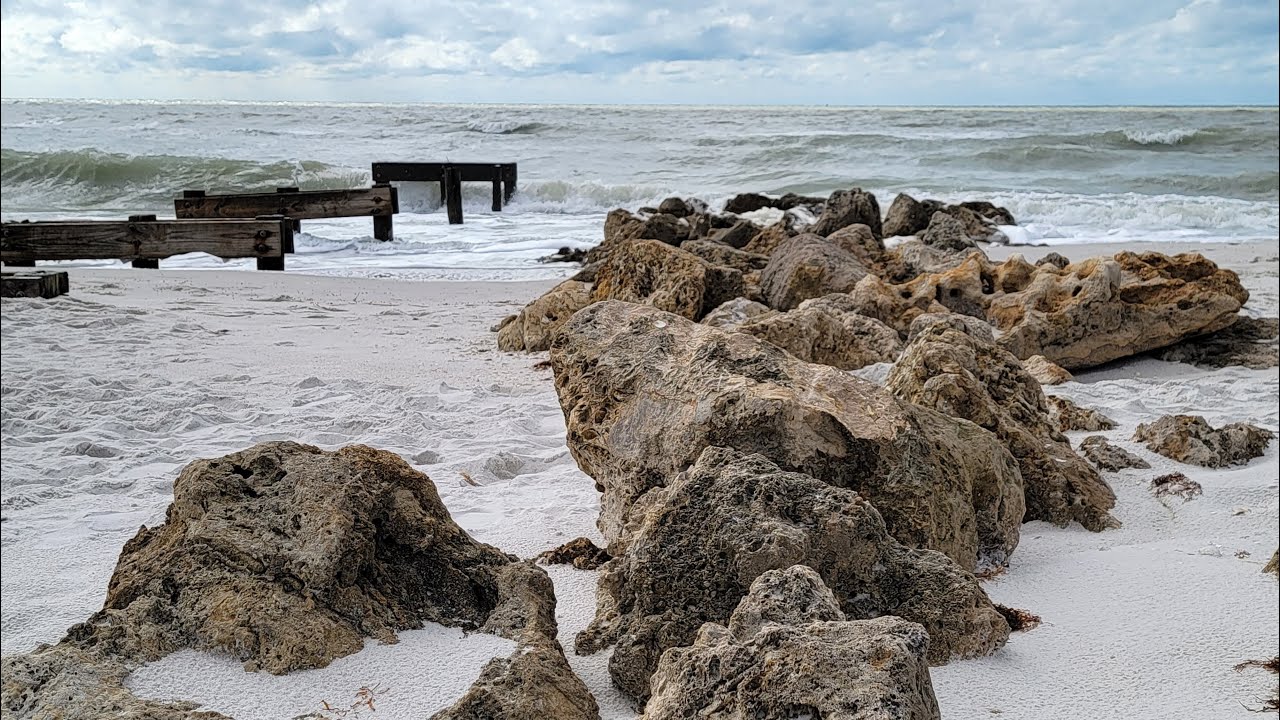Beach Walk in Naples, FL January, 23rd 2022 YouTube