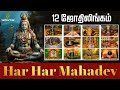 Glimpses of 12 jyotirlingam of lord shiva  jyotirlinga  sivan  temple  yathra time