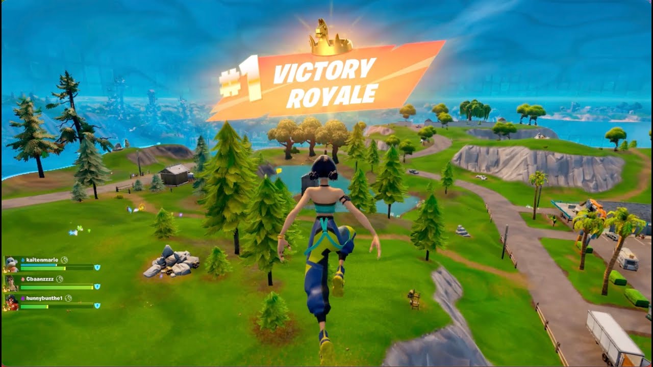 A Noob Getting a Crown Win in Fortnite Reload - YouTube