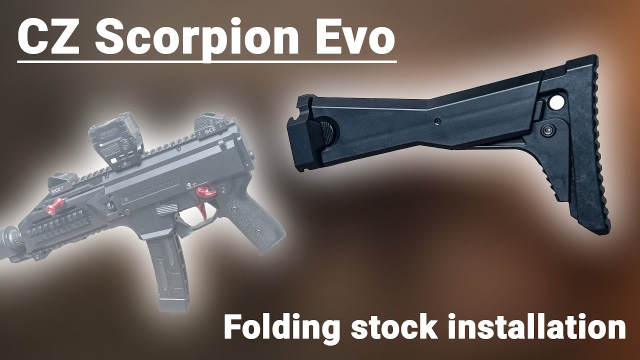 CZ Scorpion Evo / 3+ folding stock