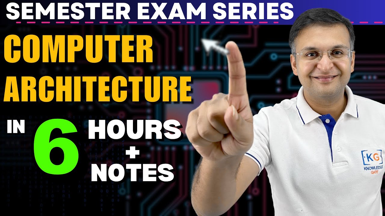 Complete COA Computer Organization & Architecture in one shot | Semester Exam | Hindi