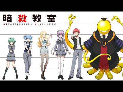 Assassination-Classroom-|-Characters-Height-Comparison