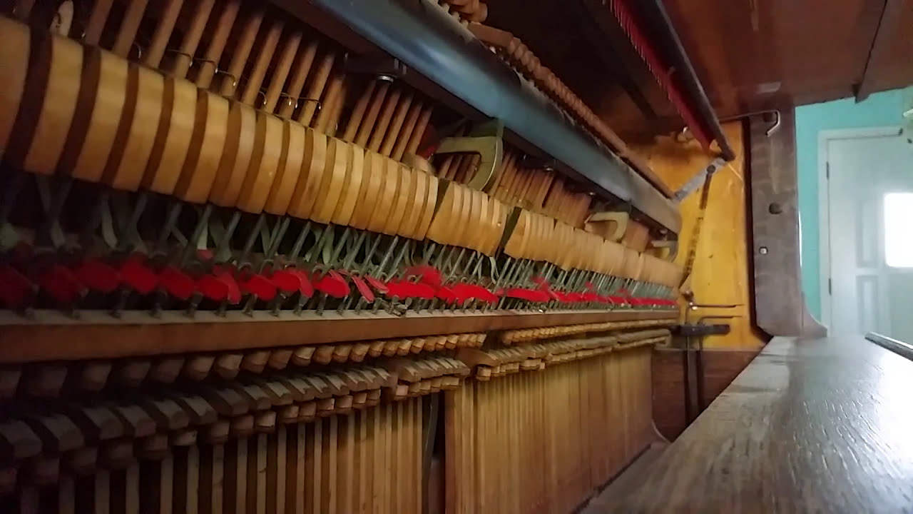 Maple Leaf Rag on a 1924 Gulbransen upright