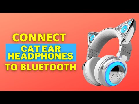 How To Connect Cat Ear Headphones To Bluetooth