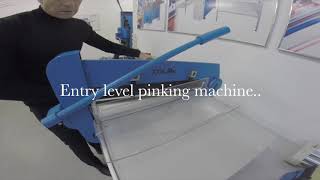 Polytex ZO 50 manual pinking machine