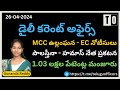 డైలీ కరెంట్ అఫైర్స్ by Sunanda Reddy II 26 April 2024 II Telugu Officers #appsc #tspsc #upsc