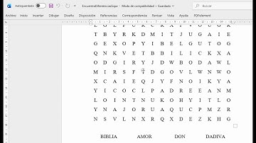Cómo Cree las Sopas de Letras con un Excel y un Script para automatizar el proceso, quedó super!