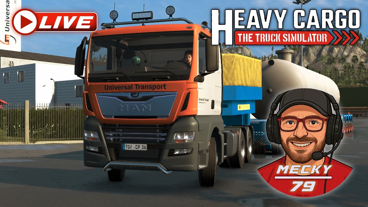 Neues Update anschauen | Heavy Cargo | #streamtime #heavycargo #simulator