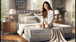 🌟 Utopia Bedding Flat Sheet | Best Queen Flat Sheets Sold Separately 🌟