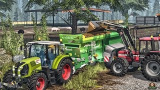 Farming Simulator 17 - Épandage de fumier / Manure Spreader