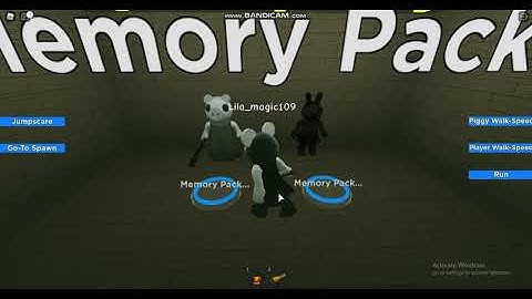 how to get Memory Pack and how to get Black And White on this game called Piggy RP