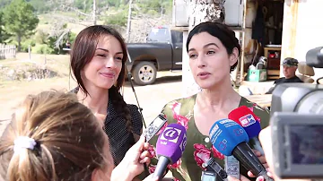 Monica Bellucci Talks About Serbian Drama "the Milky Road"