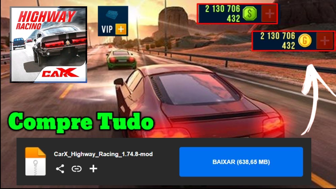 CarX Highway Racing Mod Dinheiro Infinito V 1.74.8 Atualizado 2023 