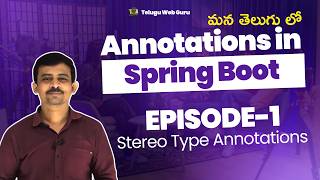 Stereo annotations in java explained in telugu