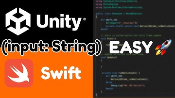 Call native iOS Code with arguments from Unity with Swift Packages! Working! 🛠