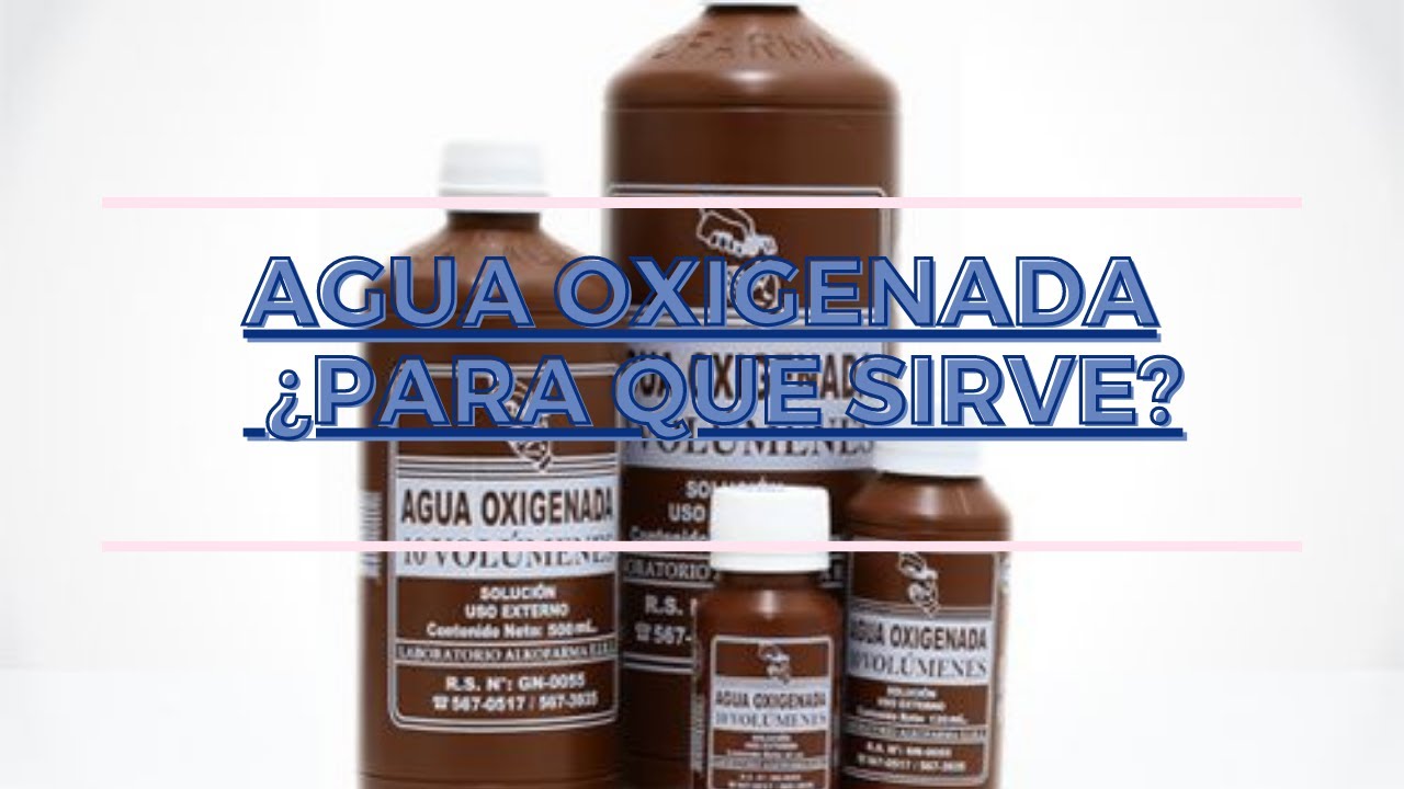Agua oxigenada, ¿Para que sirve? YouTube Agua oxigenada, ¿Para que sirve? YouTube