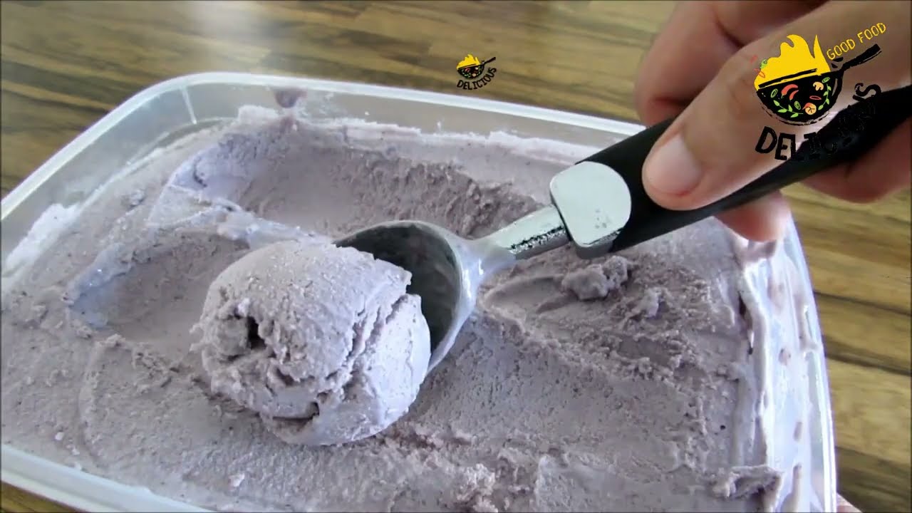 Easily make grapefruit ice cream without an ice cream machine