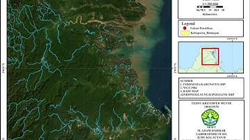 Video Tutorial Cara Membuat Peta Dasar dan Layout Peta Menggunakan Software ArcGIS. Teddy K. Munte 