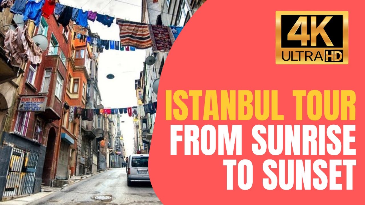 Istanbul, Turkiet | Historic Peninsula | Historisk Stadsvandring 4K