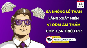 [Pi Network 247] Gã Khổng Lồ Thầm Lặng Xuất Hiện: Ví ODM Âm Thầm Gom 1,56 Triệu Pi!