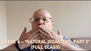 How to Teach Reading Skills: Grade 4 - "Natural Disasters, Part 2" (Full Class)