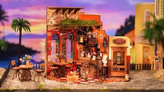 Build Your Own Vintage Bar! 🍷 | Rolife Cheers Bar & Dining DIY Miniature House