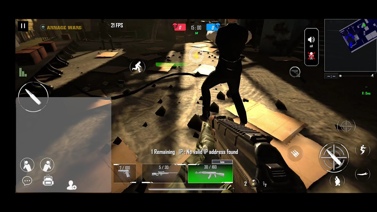 Carnage War On Samsung A16 4g 90hz.Game Test 3