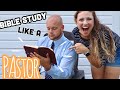 HOW TO BIBLE STUDY LIKE A PASTOR || christian bible study how to || in-depth bible study how to