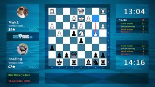 Chess Game Analysis: Mwk1 - rzading : 0-1 (By ChessFriends.com)