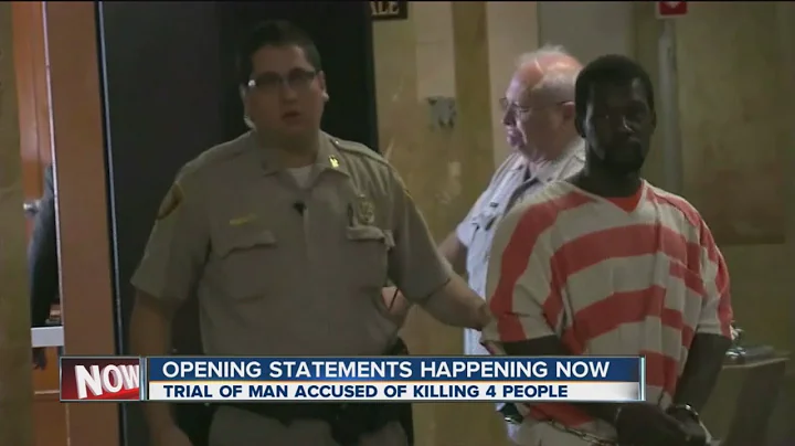 Murder trial of the man, James Poore, accused of k...