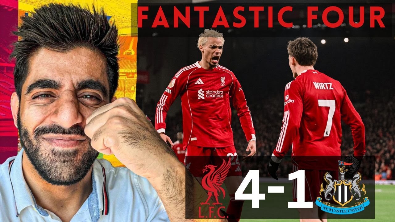 LFC Dominate Newcastle United, 