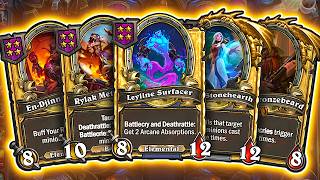 Full GOLDEN Elemental Highroll (Super Lucky Game!) | Hearthstone Battlegrounds screenshot 2