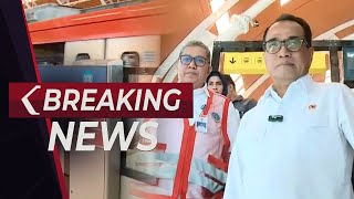 Breaking News  Menhub Budi Karya Uji Coba Lrt Jabodebek Mulaihariini
