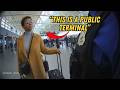 Officer Ordered A Traveler To Leave The Terminal... Until Checking Her High Homeland Status!