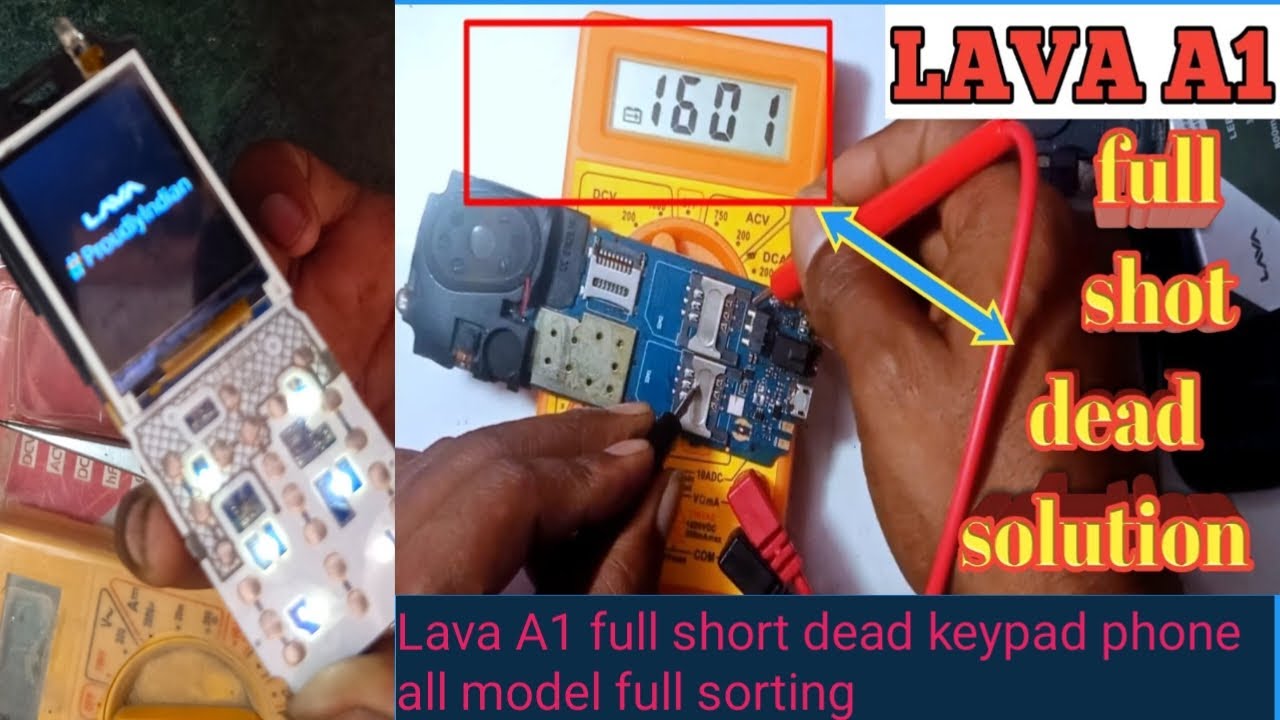 Lava A1 dead solution|| Lava A1 1000% working solution