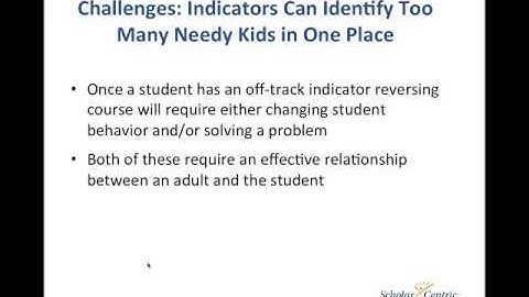 Using Resiliency as an Early Warning Indicator SD clip21