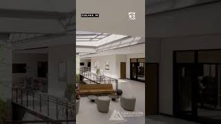 Digital fly through of a $72.8 million global headquarters for a technology automation company