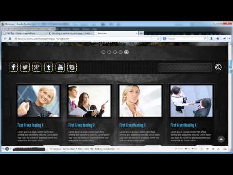 Microsoft Expression Web locating a section in your page part1