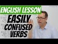 English lesson - Confusing verbs - Inglés B2