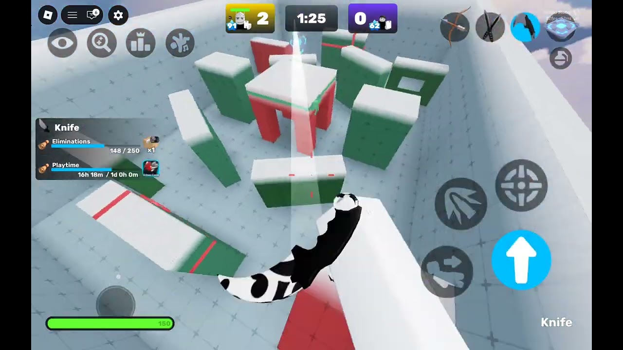 Cooking my brother in rivals was laggy so he killed me too