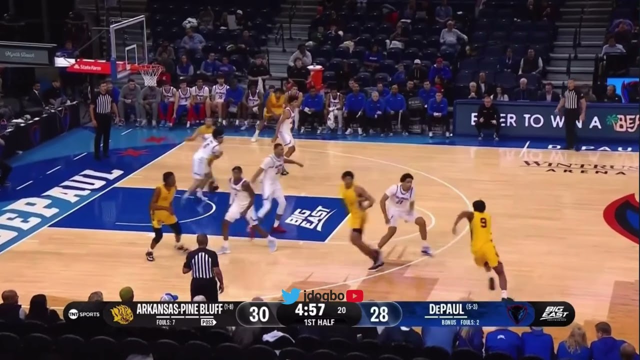 🇫🇷 Milhan Charles Breakout Game vs DePaul! 19 Points, 9 Boards | 6’8 French Freshman Wing