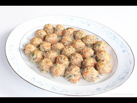 HEALTHY EATS 4: Turkey Quinoa and Apple Meatballs