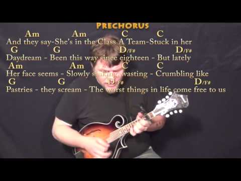 The A Team (Ed Sheeran) Mandolin Cover Lesson with Chords/Lyrics - Capo 2nd