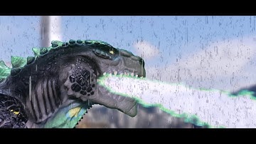 Godzilla ‘98 puppet VFX test!