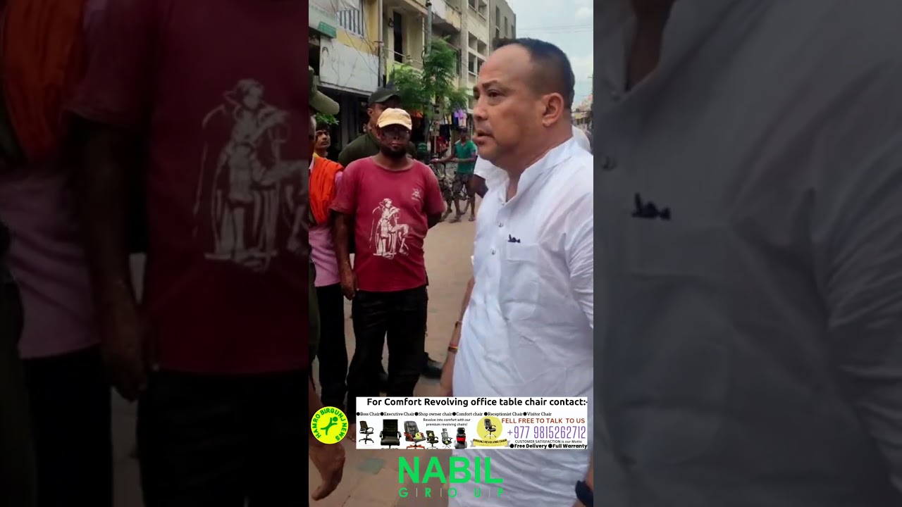 Inspection of Wastage in Birgunj Maisthan By Birgunj Mayor Rajesh Man Singh 