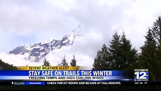How to stay safe on the trails this winter