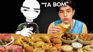 Só Preciso Comer Doces E Salgados Mas E Satisfatório Roblox Mukbang Asmr