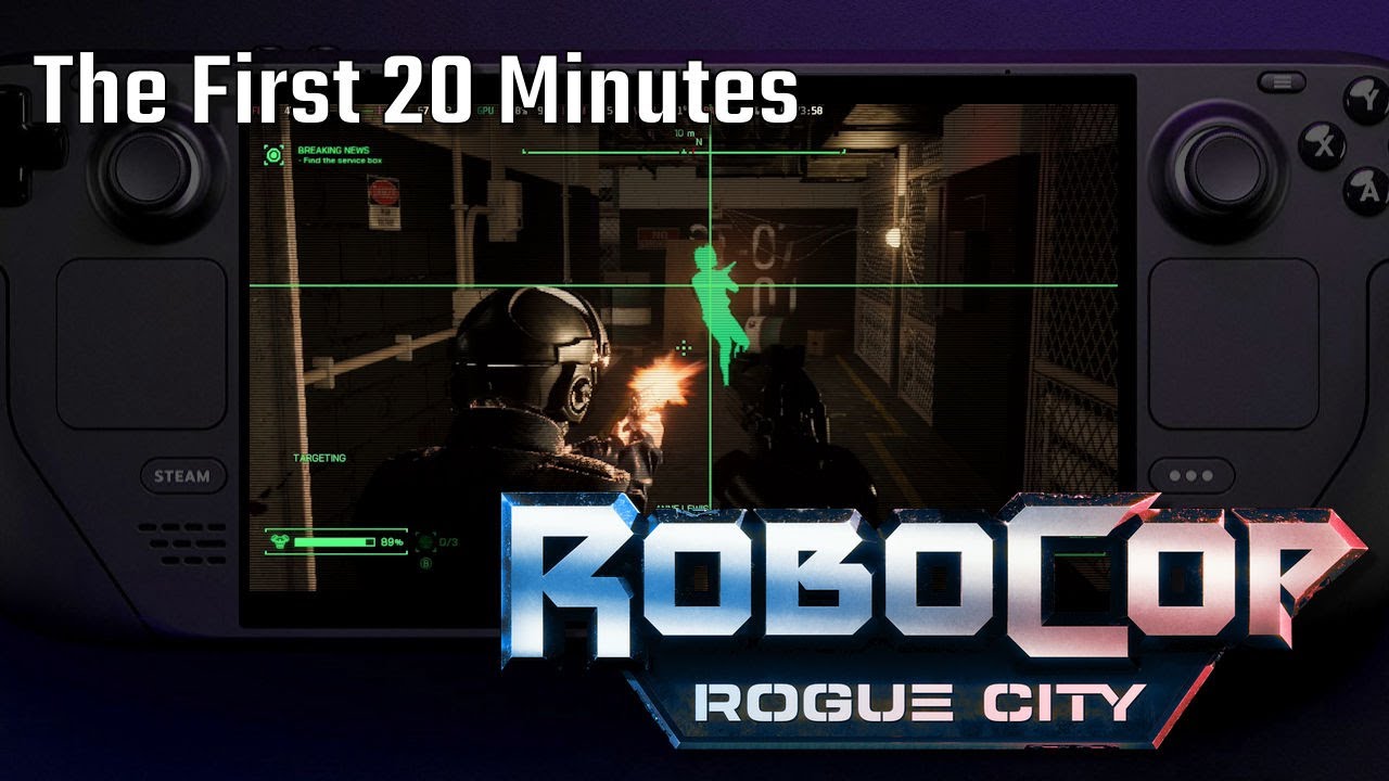 PS5) Robocop This GAME Is FUN  Immersive ULTRA Graphics Gameplay [4K60FPS  HDR] Rogue City