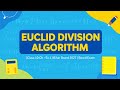 Euclid Division Algorithm Class 10th Ex. 1.1 Bihar Board 2027 Shorts Algorithm In 5 मिनट 